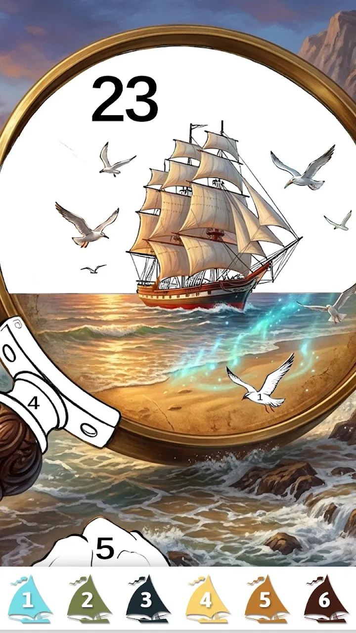 Detail: Schatztruhe Illustration